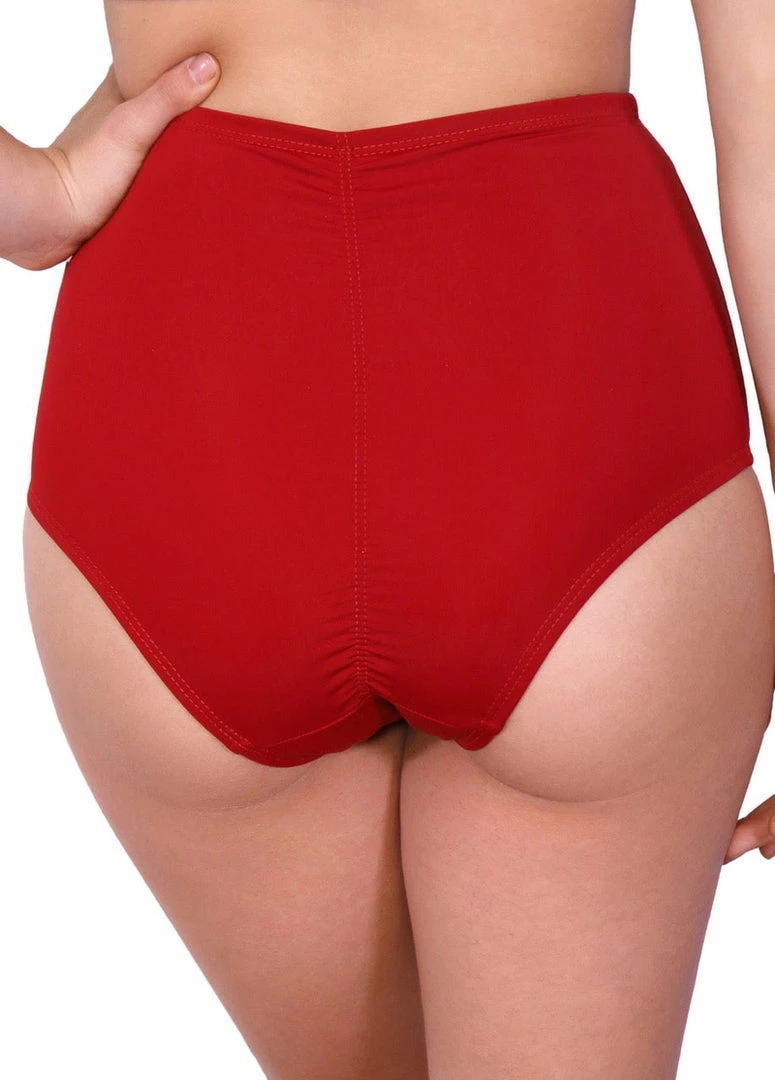 Cleo The Hurricane Essential High Waisted Shorts - Red All Pole Wear 2 Cleo The Hurricane Essential High Waisted Shorts - Red All Pole Wear