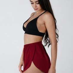 REV ACTIV Flow Shorts - Wine All Pole Wear