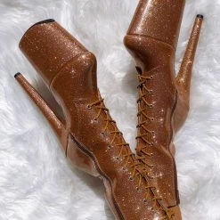 Shoes Hella Heels The Glitterati 8inch Boots - Oh Honey