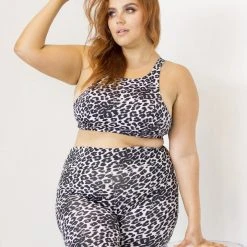 Tops Lunalae Mali Top - Grey Leopard