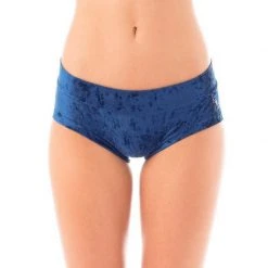 Dragonfly Hot Pants - Velvet Blue All Pole Wear