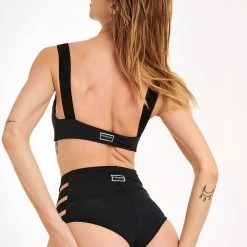 Paradise Chick High Waisted Shorts - Black Back In Stock