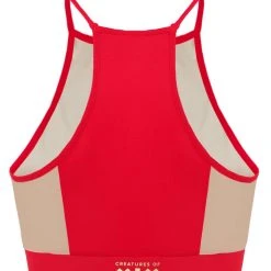 Creatures Of XIX I S I S Halter Top - Red With Sand Mesh All Pole Wear 14 Creatures Of XIX I S I S Halter Top - Red With Sand Mesh All Pole Wear