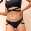 All Pole Wear Lunalae Kehlani Low Waist Bottoms - Recycled Black