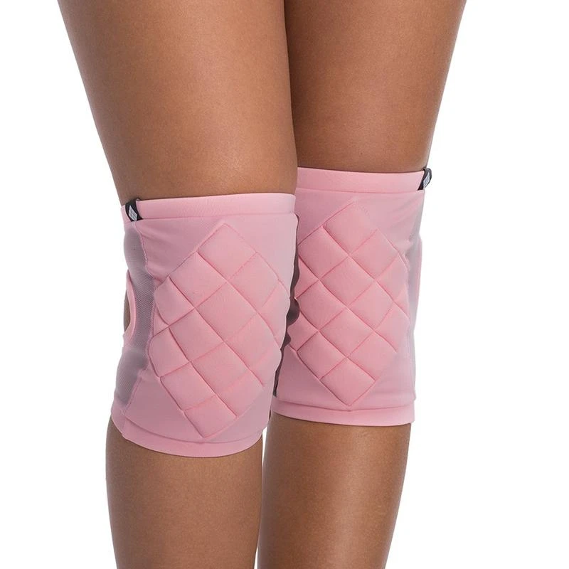 Poledancerka Grippy Kneepads - Baby Pink (with Pocket) 1 Poledancerka Grippy Kneepads - Baby Pink (with Pocket)