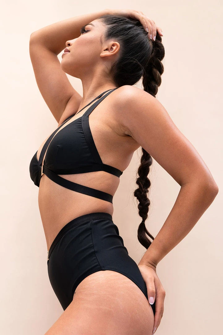 All Pole Wear Lunalae Jemma Top - Recycled Black 4 All Pole Wear Lunalae Jemma Top - Recycled Black