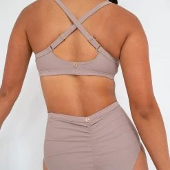 Lunalae Gigi Top - Recycled Mocha All Pole Wear