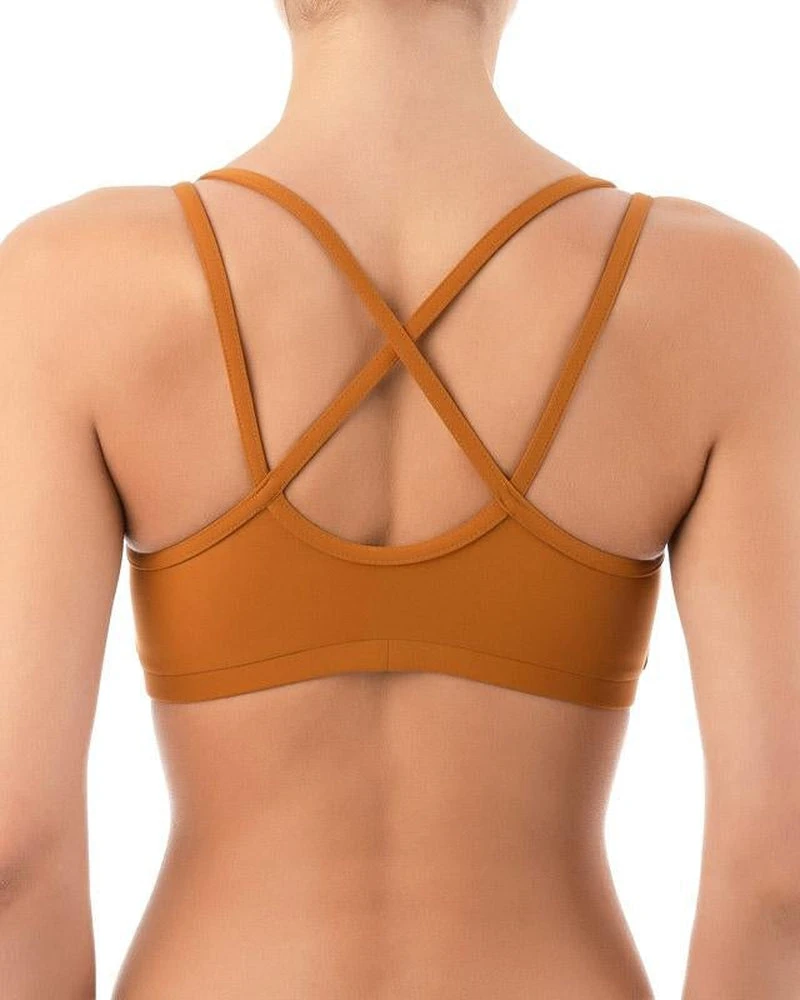 All Pole Wear Dragonfly Nicole Top - Mustard 3 All Pole Wear Dragonfly Nicole Top - Mustard