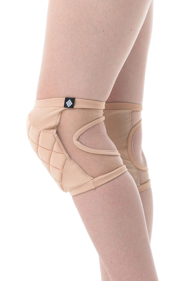 Poledancerka Grippy Kneepads - Powder 00 (with Pocket) 3 Poledancerka Grippy Kneepads - Powder 00 (with Pocket)