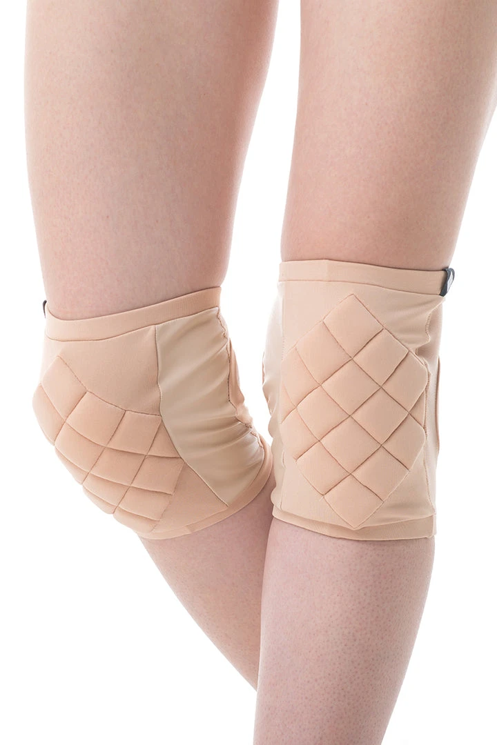 Poledancerka Grippy Kneepads - Powder 00 (with Pocket) 1 Poledancerka Grippy Kneepads - Powder 00 (with Pocket)