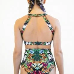 All Pole Wear Pole Addict High Waisted Shorts - Jungle