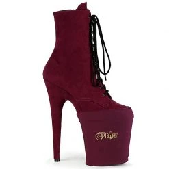 Pleaser USA Shoe Protectors - Burgundy Lycra Shoes