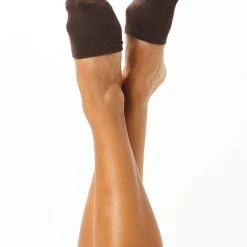 Rolling Contemporary Dance Socks - Chocolate Accessories