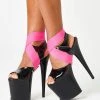 Accessories Rolling Ankle Cuff - Neon Pink