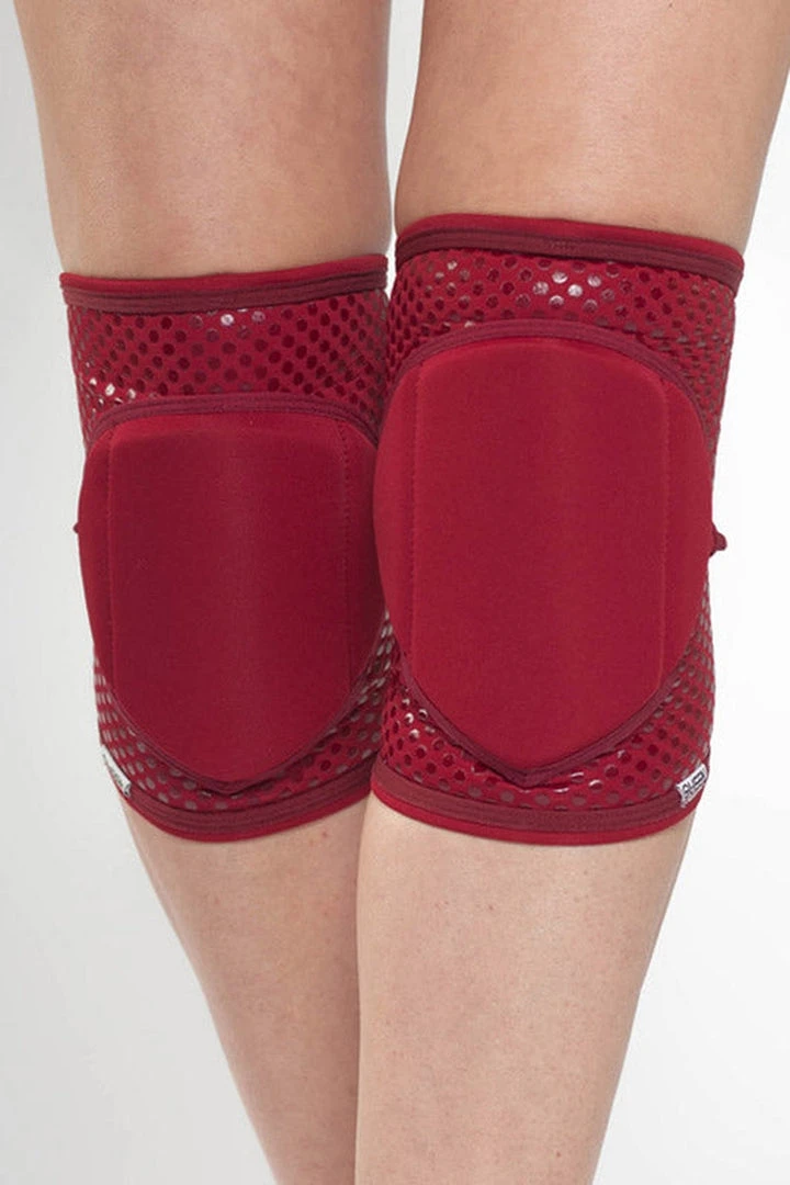 Queen Accessories Queen Grippy Kneepads - Cherry 1 Queen Accessories Queen Grippy Kneepads - Cherry