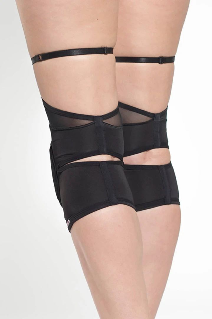 Queen Accessories Most Loved Queen Kneepads - Black Fire 2 Queen Accessories Most Loved Queen Kneepads - Black Fire