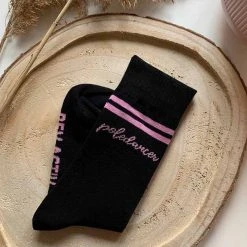 REV ACTIV Poledancer Socks - Black Accessories