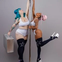 Rolling Over The Knee Socks - Stella (3 Sizes Available) Accessories