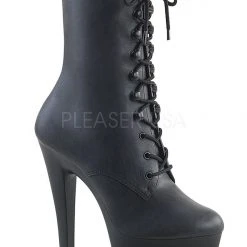 Shoes Pleaser USA Sky-1020 7inch Pleaser Boots - Matte Black