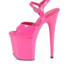 Pleaser USA Flamingo-809 8inch Pleasers - Hot Pink