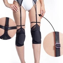 Queen Accessories Queen Garter Belt - Sweet Black