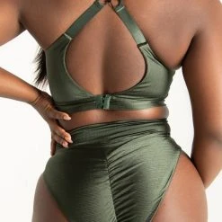 Tatiana Activewear Adeline Top - Pine Green