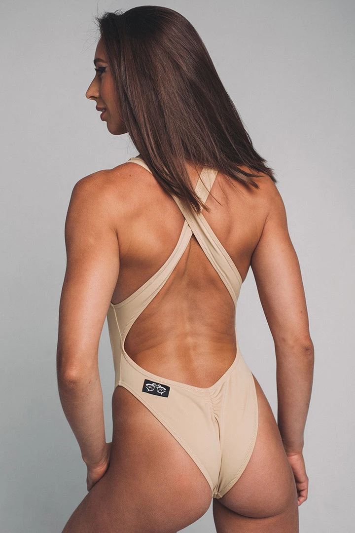 Shark Polewear Vashkelita Bodysuit - Beige All Pole Wear 7 Shark Polewear Vashkelita Bodysuit - Beige All Pole Wear