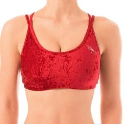 All Pole Wear Dragonfly Nicole Top - Velvet Red