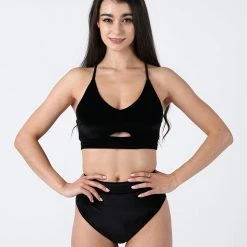 REV ACTIV Gap Top - Black Velvet