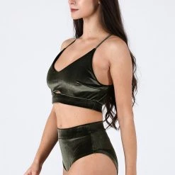 All Pole Wear REV ACTIV Gap Top - Olive Velvet