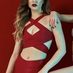 FANNA X Top - Red Back In Stock