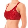 All Pole Wear Dragonfly Nicole Top - Velvet Red
